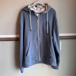 Fundamental Coast Blue Soft Full Zip Jacket Hoodie Aviara Golf Club